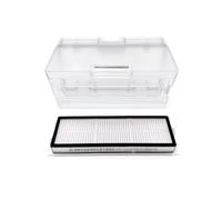 MUEOSI For Dreame, W10 boîte à poussière accessoires de filtre HEPA, for Dreame, Bot W10/W10 Pro Robot aspirateur poubelle pièces de rechange collecteur de poussière(Size:Dustbin With Filter)