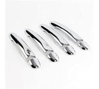 MUEOSI For Renault, Latitude, for Samsung, SM5, for Renault, Fluence SM3, for Samsung, L38 2009-2017 Chrome Poignée de porte Garniture Autocollants de voiture Style Couvre-poignée de porte de voiture(