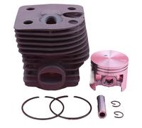 MUEOSI Kit cylindre-piston 46mm, for tronçonneuse, For FS420 FS420L FS500 FS550 FS550L 41160201215 4116 020 1215 W, Circlips à anneau Piston de cylindre de tronçonneuse
