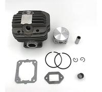 MUEOSI Kit de clips de broche d'anneaux de Piston de cylindre de 52mm 50mm, for pièces de rechange de tronçonneuse, For MS440 044 046 MS460 Piston de cylindre de tronçonneuse(MS440 50MM)