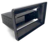 MUEOSI Kit de Montage de Plaque Frontale for Cadre d'autoradio 9 Pouces vers 1 DIN Tableau de Bord d'autoradio