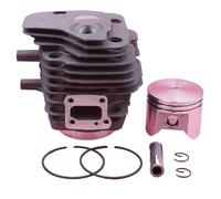 MUEOSI Kit de Piston de culasse d'alésage de 50mm, for Partner, for tronçonneuse Husqvarna K650 K700 506 09 92 12 506099212 scie à béton Piston de cylindre de tronçonneuse