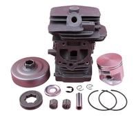 MUEOSI Kit de piston de cylindre de 44 mm, for MS251 MS 251, pignon d'embrayage, roulement de jante de tambour, rondelle de tronçonneuse, pièce de rechange Piston de cylindre de tronçonneuse
