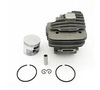 MUEOSI Kit de segments de piston de cylindre de 44,7 mm, for pièces de rechange de rechange for tronçonneuse, For MS261 MS 261 1141 020 1200 Piston de cylindre de tronçonneuse