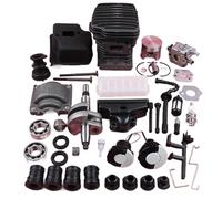 MUEOSI Kit de silencieux d'échappement de vilebrequin à piston de cylindre de 42,5 mm, for tronçonneuse, For MS250 MS230 025 023 1123 020 1209 1123 030 0408 Piston de cylindre de tronçonneuse