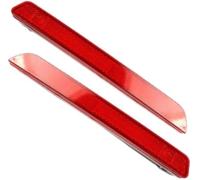 MUEOSI Réflecteur de Pare-Chocs arrière, 1 Paire, réflecteur de feu de gabarit arrière, for Mazda 6 GH 2009-2015, Rouge Réflecteur d'avertissement pour Pare-Chocs de Voiture