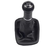 MUEOSI Soufflet de Levier de Vitesse à 5 Vitesses for Volkswagen, Golf, 2, 3, 4 Cabrio, Polo, 6N, Passat, 35i Pommeau de Levier de Vitesse Voiture(Black 5 Speed-Black)