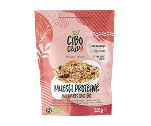 Muesli aux Fruits Secs - 325g. Muesli aux Flocons d'Avoine Seigle et de Noix de Coco aux Graines de Noisettes et Citrouille Noix de Cajou Fèves de Cacao en Morceaux Amandes Noix de Pécan.
