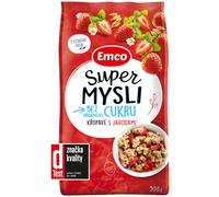 Muesli Emco Super muesli sans sucre ajouté aux fraises 500g