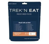 Muesli Trek'n Eat au lait d'avoine - Petit-déjeuner vegan pour les activités de plein air | Nutritif et délicieux, conservation de 5 ans, léger, pratique, sans lactose - Préparation rapide et facile