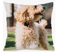 Muewent Taie d'oreiller d'anniversaire personnalisée avec une photo significative et votre message pour la transformer en décoration d'intérieur qui apporte une valeur cadeau émotionnelle