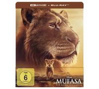 Mufasa: König der Löwen UHD (Lim. Steelbook)/2 Blu-ray (Blu-ray)