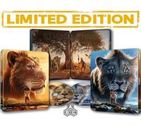 Mufasa: The Lion King (SteelBook, Limited Edition) [4K UHD + Blu-ray] [Region Free]