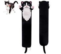 MUFEIRUO Long Chat Doudou en Peluche pour Chat - Coussin Long en Peluche - Grand Chat Mignon - Cadeau pour Amis et Enfants