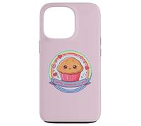 Muffin Mignon comparé à Vous Rainbow Kawai Couples Friends Coque pour iPhone 13 Pro