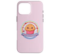 Muffin Mignon comparé à Vous Rainbow Kawai Couples Friends Coque pour iPhone 16 Pro Max