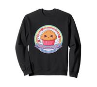 Muffin Mignon comparé à Vous Rainbow Kawai Couples Friends Sweatshirt