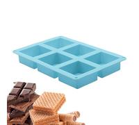 Muffin moule - pâtissiers | MINI MAFE CATTURA | pour gâteau en silicone, gâteau en silicone 6 cavités pour savon, de glaçons cubes inégalés pour bonbons, cupcakes, re