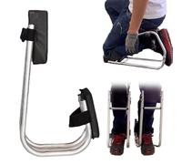 mufojyez Genouillère pour le jardinage, sangle sur genouillère pour jardin, protection du genou épaisse, siège de jardinage ergonomique, siège de genou en acier inoxydable, siège à outils de jardinage