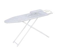 mufojyez Household Essentials - Grande planche à repasser pliable, réglable en hauteur, étendue avec housse amovible résistante à la chaleur (bleu 1)