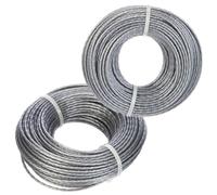 MUFUSHAN Lot de 2 F016800462 Fil de débroussailleuse de Rechange, Fil de Bobine de 24 m x 1,6 mm Compatible avec Art 30-36, Art 24, Art 27, Bosch EasyGrassCut18, 23, 26 et Bosch UniversalGrassCut