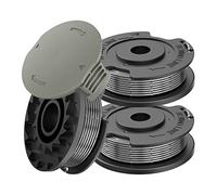 MUFUSHAN Lot de 3 bobines F016800569 avec Couvercle de Bobine de Rechange F016F05320 Compatible avec Bosch EasyGrassCut 23, EasyGrassCut 26, EasyGrassCut 18, 18-230, 18-260, 18-26