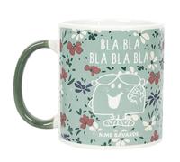 Mug 30 cl Motif Floral Collection Liberty 100% céramique Vert