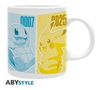 Mug 320 ml Pokémon Pikachu & Kanto Starters Subli x2