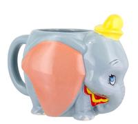 Disney Tasse en céramique Dumbo 2019 – Grande taille, forme Dumbo amusante pour thé ou café