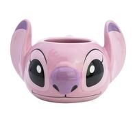 Mug 3D - Disney - Stitch - Céramique - 375 ml - Coffret cadeau - Angel
