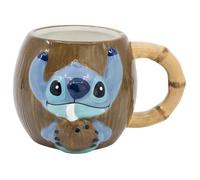 Stor S.L. Mug 3D Disney Stitch Noix de coco 414 ml Multicolore Enfant
