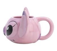 Mug 3D en Céramique 375ml Collection Angel avec Coffret Cadeau Disney Rose Rose
