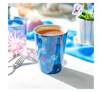 Pylones, Set de 2 Mugs 45 cl - Maxi Cup Blue Palette en porcelaine de chine