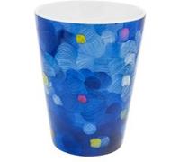 Pylones, Set de 2 Mugs 45 cl - Maxi Cup Blue Palette en porcelaine de chine