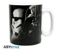 Mug 460 ml Star Wars Vador Troopers Abystyle Noir et Blanc noir
