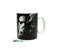 Mug 460 ml Star Wars Vador Troopers Abystyle Noir et Blanc noir