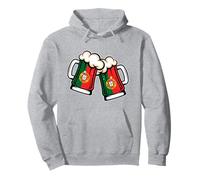 Mug à bière avec drapeau du Portugal - bière portugaise cool Sweat à Capuche