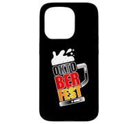 Mug à bière Humoristique Oktoberfest Coque pour iPhone 15 Pro