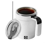 Mug à Café à Mélange Automatique,Contenant Isotherme 380ml Pour Chocolat Chaud Avec Affichage De Température,Tasse Électrique Auto-Mélangeante Pour Lait - pour Bureau Étudiants Voyage Bibliothèque Cui