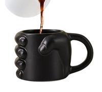 Mug À Café Amusant Pour Hommes,Mugs à Poing Novateurs pour Thé - Tasse Polyvalente pour Décor d'Intérieur et Bureau, Idéale pour Thé, Lait, Jus, Boissons, Utilisation en Camping, Restaurant, Apparteme