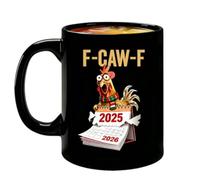 Mug À Café Avec Motif De Poulet,Mug en Céramique Animaux de Dessin Animé | En Céramique Pour La Fête De Noël - pour les Femmes les Hommes les Jeunes les les Amis la Maman la Dame la Cuisine les Va