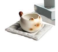 Mug À Café Chat | Boissons Froides Et Chaudes Pour Toutes Saisons | Céramique Mug À Thé En Forme De Chat - Pour Chocolat Chaud, Lait, Jus, Maison, Camping, Dortoir, Réunion