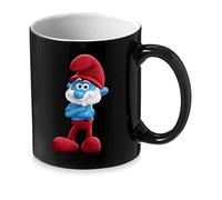 Mug à café de Noël - Mug à café Papa Schtroumpf | Mug à café en céramique 325 ml | Spécial de Noël