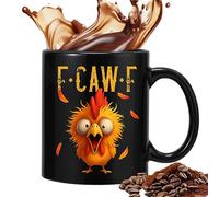 Mug À Café De Voyage | 350 ml Ustensiles De Boisson Pour Lait Et Eau De La Céramique Nouveauté - Tasses À Café Drôles Sur Le Thème Des Poules Pour Halloween - pour Femmes et Hommes Maison Cuisine Bar
