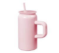 Mug À Café de Voyage - Tasse de Voyage avec Poignée 500 ml | Gobelet Isotherme Portable en Acier Inoxydable pour Maison Bureau Déplacements Extérieur Sport Camping Randonnée Femmes