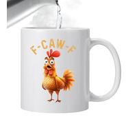 Mug À Café Design Poulet | Récipient à Boire en Céramique de 350ml avec un Design de Poulet - Tasses À Thé Et Mugs À Café Amusants,pour Maison Bureau Vacances Anniversaire Noël Vin Jus Lait Hommes Ami