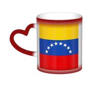 Mug à café en céramique avec motif drapeau du Venezuela pour homme et femme 325 ml