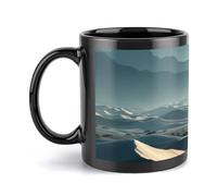 Mug à café en céramique de 325 ml (11 oz) avec motif imprimé « Palette désertique », tasse lisse et résistante pour le café du matin, le thé, pour Noël, un anniversaire, le bureau ou la maison.