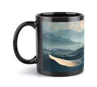 Mug à café en céramique de 325 ml (11 oz) avec motif imprimé « Palette désertique », tasse lisse et résistante pour le café du matin, le thé, pour Noël, un anniversaire, le bureau ou la maison.