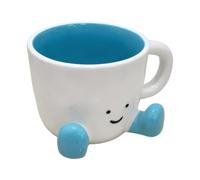 Mug À Café Et Drôle Accessoires de Boisson Charmants pour la Cuisine et la | Tasse à Thé Originale avec pour Femmes, Hommes, , Bureau, Collègues et Bleu